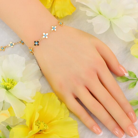 "Minimalist Bracelet, Sleek & Modern Design, Women’s Fashion, YC110049-B - Picture 10 of 10